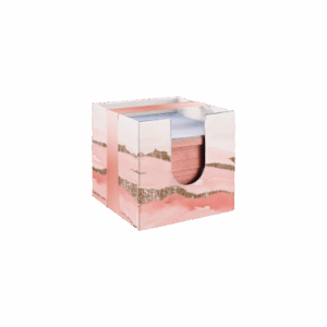 kits bloc-notes + stylo 1000 feuillets Rose Glitter