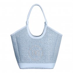Sacs Cabas Sequins Bleus avec anses intégrées