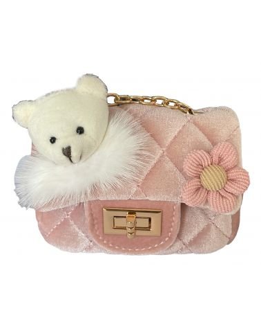 sacs à mains enfants avec chaîne bandoulière dorée Collection Ballerine