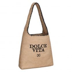 Sacs Epaule Collection Paille Brodée