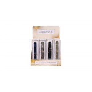 sangles de téléphone réglables + boîte Collection Métallisé Hiver