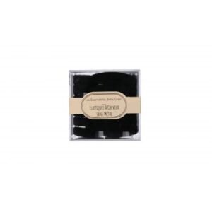 boîtes 24 élastiques mousses noirs Accessoires Cheveux