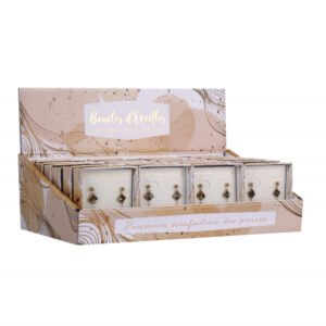 Boucles d'oreilles trèfle en pierres naturelles