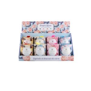Bougies Bijoux Collection Fleurs Papillons