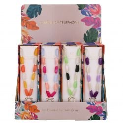 Chaînes Téléphone Longues Collection Tropical Orange Fuchsia