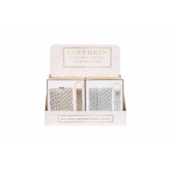 Coffret porte-cartes et porte-clés
