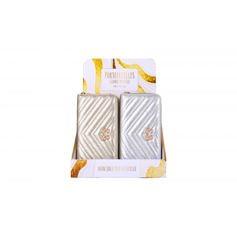 Portefeuilles GM Collection Métallisé