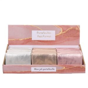 Portefeuilles PM Bi-Matière Collection Glitter