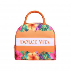 Sac isotherme imprimé tropical