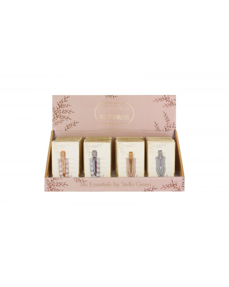 barrettes cheveux perles & cristal Accessoires Cheveux