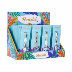 Bracelet réglable avec coquillages