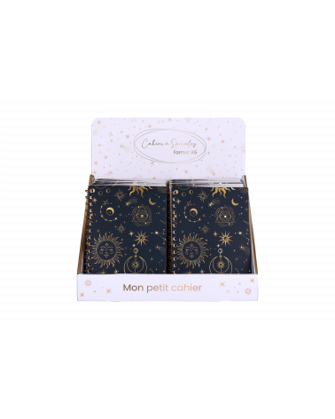cahiers à spirales A5 Collection Cosmic / Voyage Hivernal