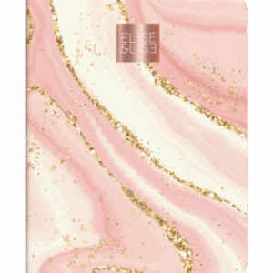 24 Sets de 4 cahiers a4 rose glitter