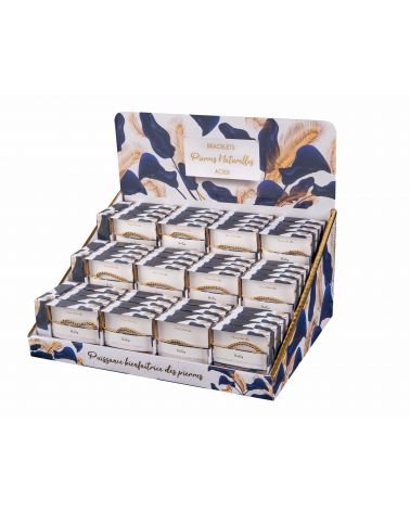 bracelets acier & pierres naturelles