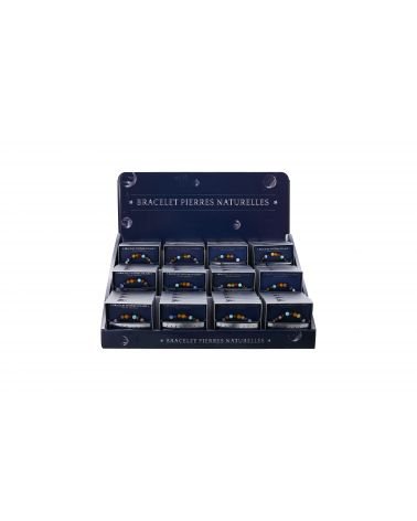 bracelets planètes pierres naturelles