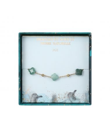 Présentoir 48 Bracelets Acier et Pierres Naturelles