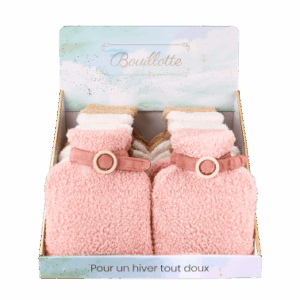 Présentoir de 12 Bouillotes Pilou