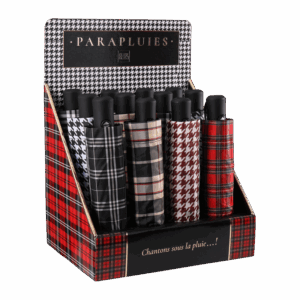 parapluies à ouverture et fermeture automatique Collection Écossais