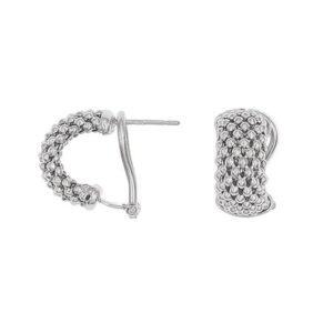 Boucles d'oreilles (cliquet) chaîne Popcorn