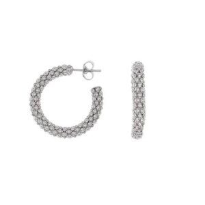 Boucles d'oreilles chaîne Popcorn